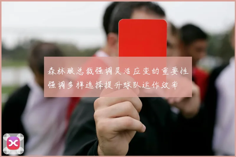 森林狼总裁强调灵活应变的重要性强调多样选择提升球队运作效率